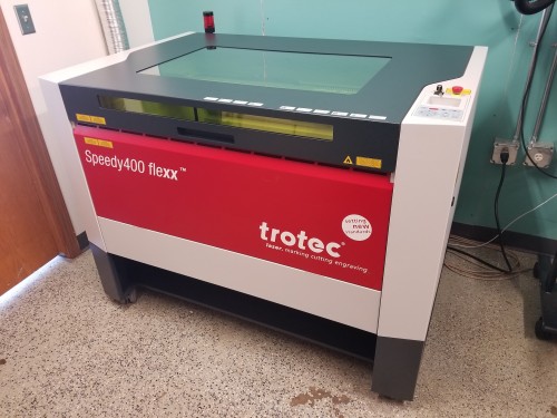Trotec Speedy 400 flexx Run On Ruby - combined CO2 and fiber laser - Lasery  Trotec a Shine Fiber